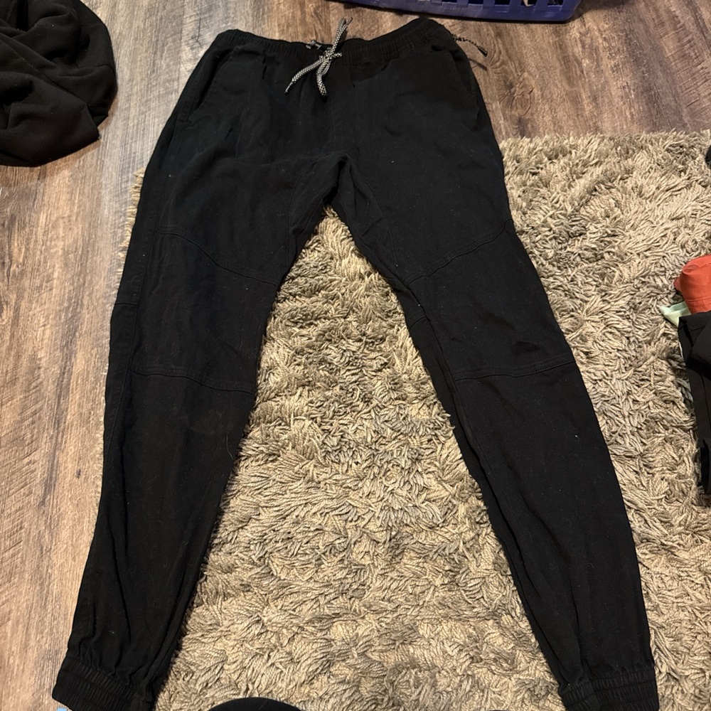 Brooklyn Cloth Black Joggers
